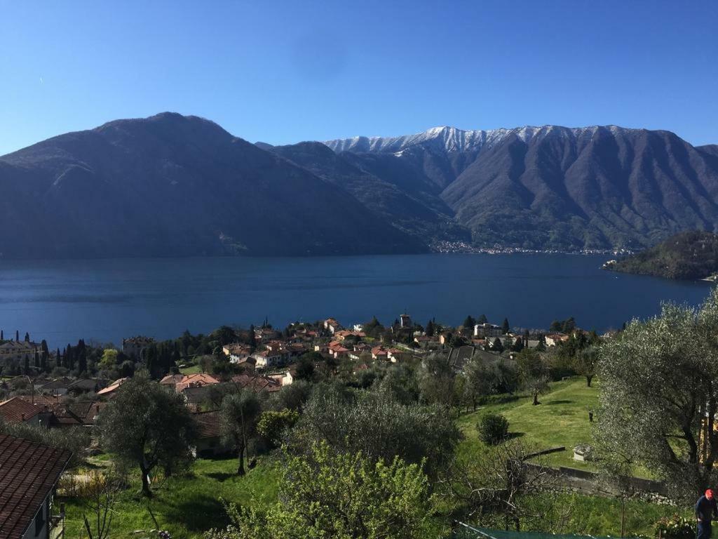 Stunning Lake View G.Brentano Villa Mezzegra Exterior foto